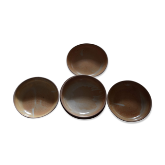 Lot of 6 hollow sandstone plates