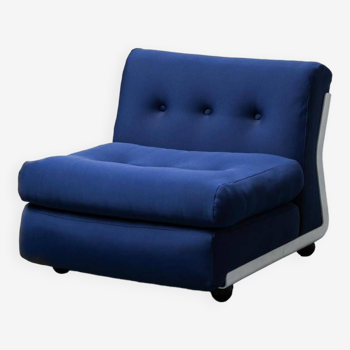 amanta bellini b&b 1970s vintage modern fabric armchair