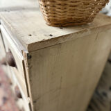 Magnificent wooden workshop cabinet.