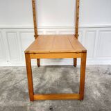 Les Arcs 1950s pine side table or desk