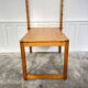 Les Arcs 1950s pine side table or desk