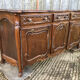 Louis XV style sideboard in solid walnut