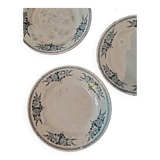 4 assiettes Longchamp bleu modèle Blois
Traces d usure et taches voir photo.