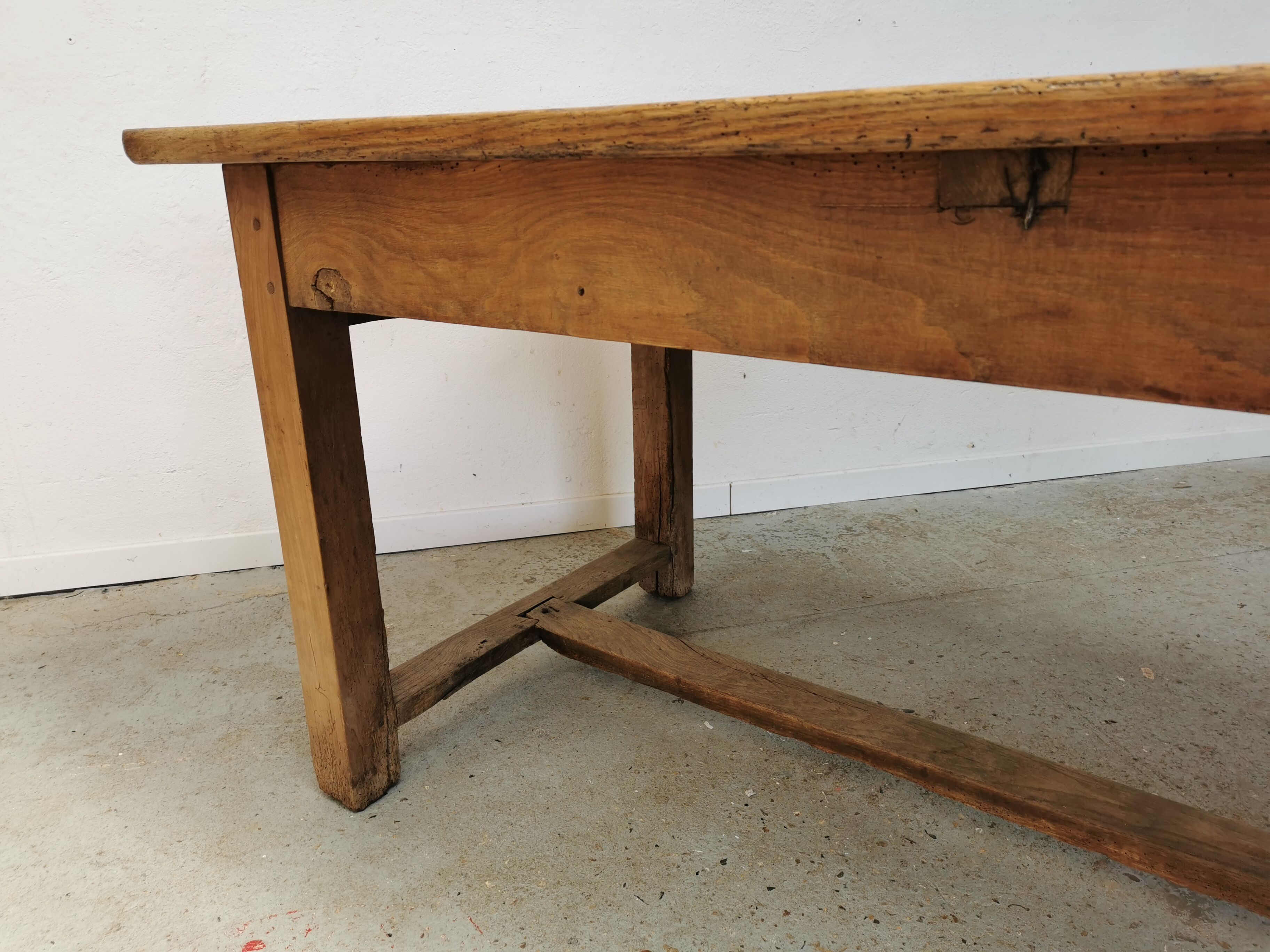 Table de ferme en chêne 260cm