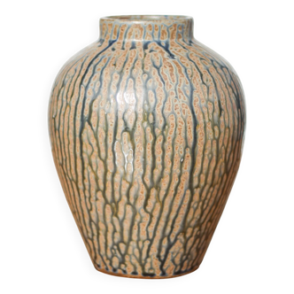 Glazed stoneware vase, decorative vase, lamp vase, flower pot