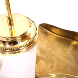 Solid brass fireplace servant 4 accessories