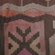 Vintage Turkish hallway rug 74x631 cm