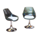 Pair of roche bobois swivel chairs