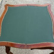 Table de jeu en bois d'acajou Napoléon III, 18ème siècle