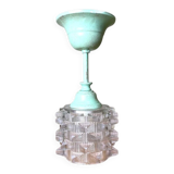 Small glass ceiling lamp for bedroom