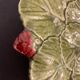 Dish strawberries ceramic slurry