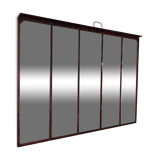 Industrial mirror 133x100cm