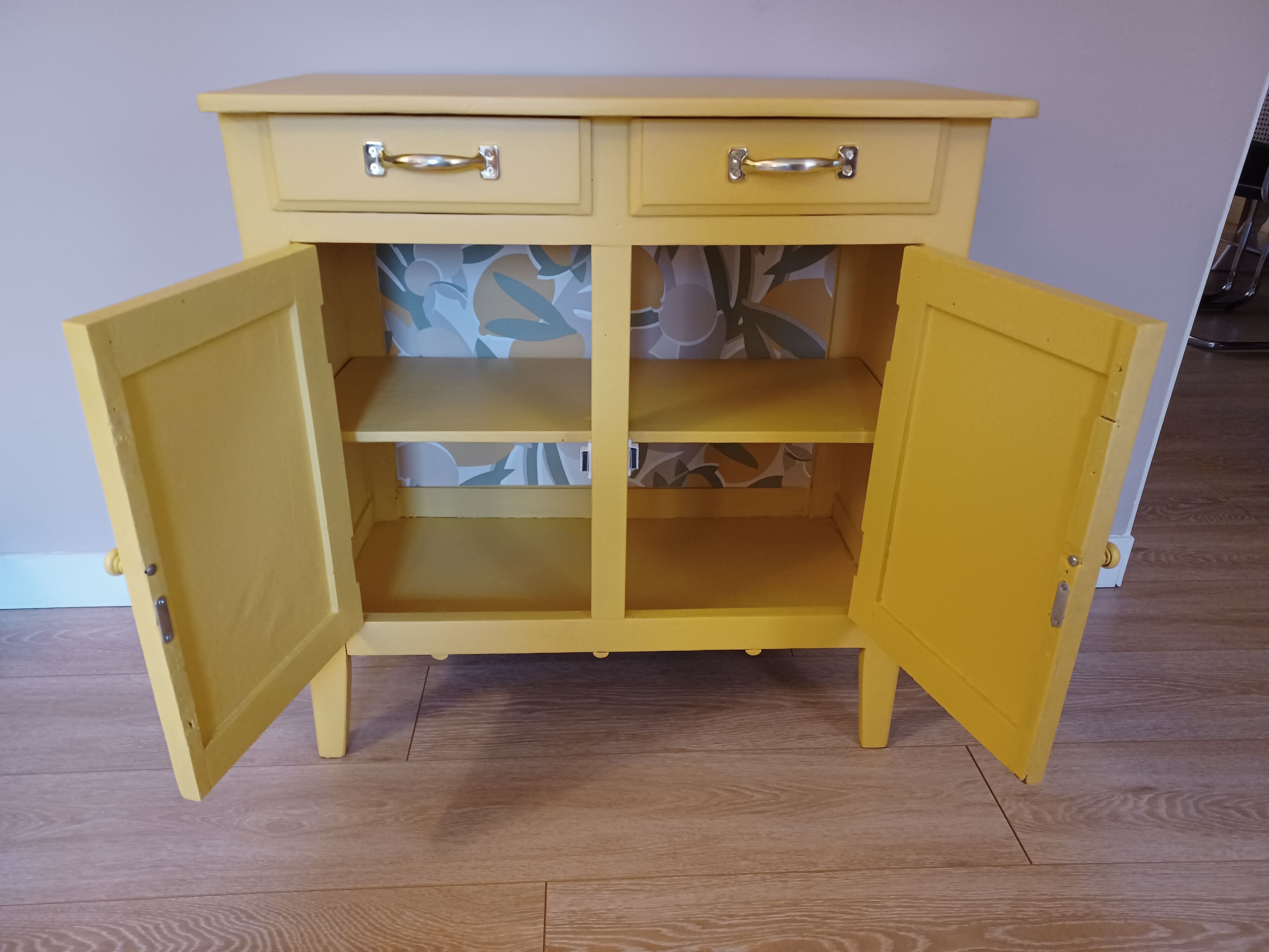 Buffet parisien vintage relooké