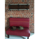 Bistro bench and hat holder old 1940