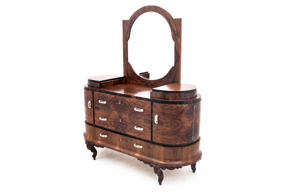 Dressing table - Art Deco chest of drawers, Italy, 1920s. After renovation.