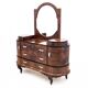 Coiffeuse - Commode Art Déco, Italie, années 1920. Après rénovation.
