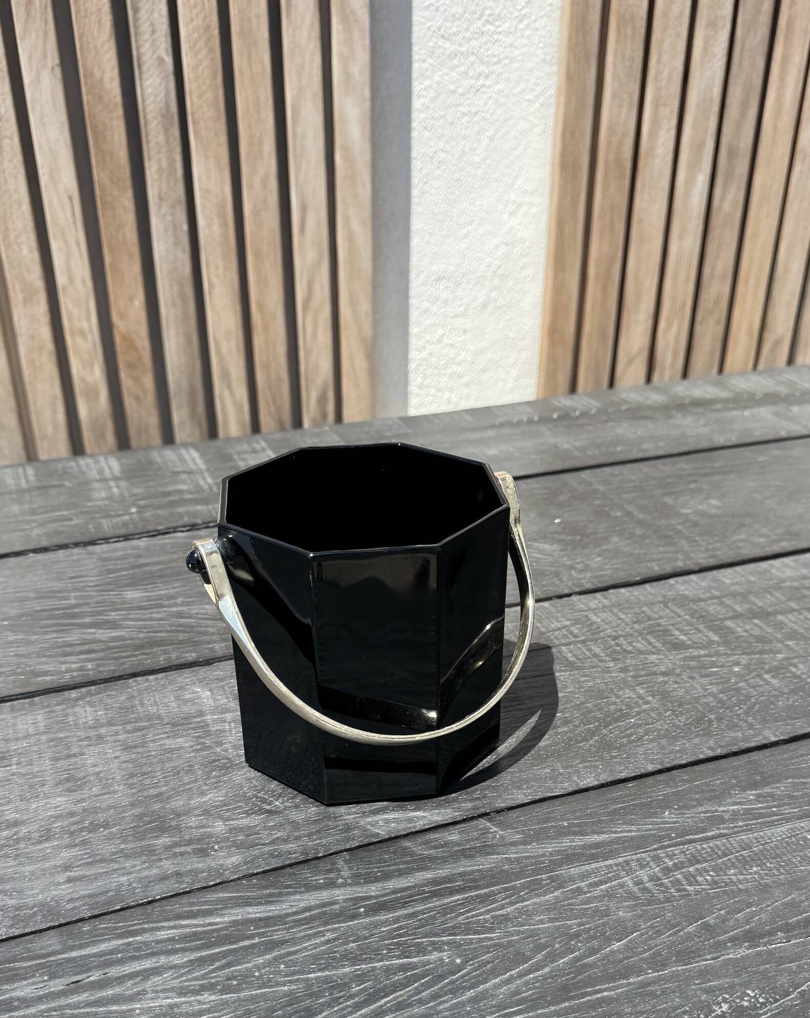 Luminarc Octime ice bucket, 1970s