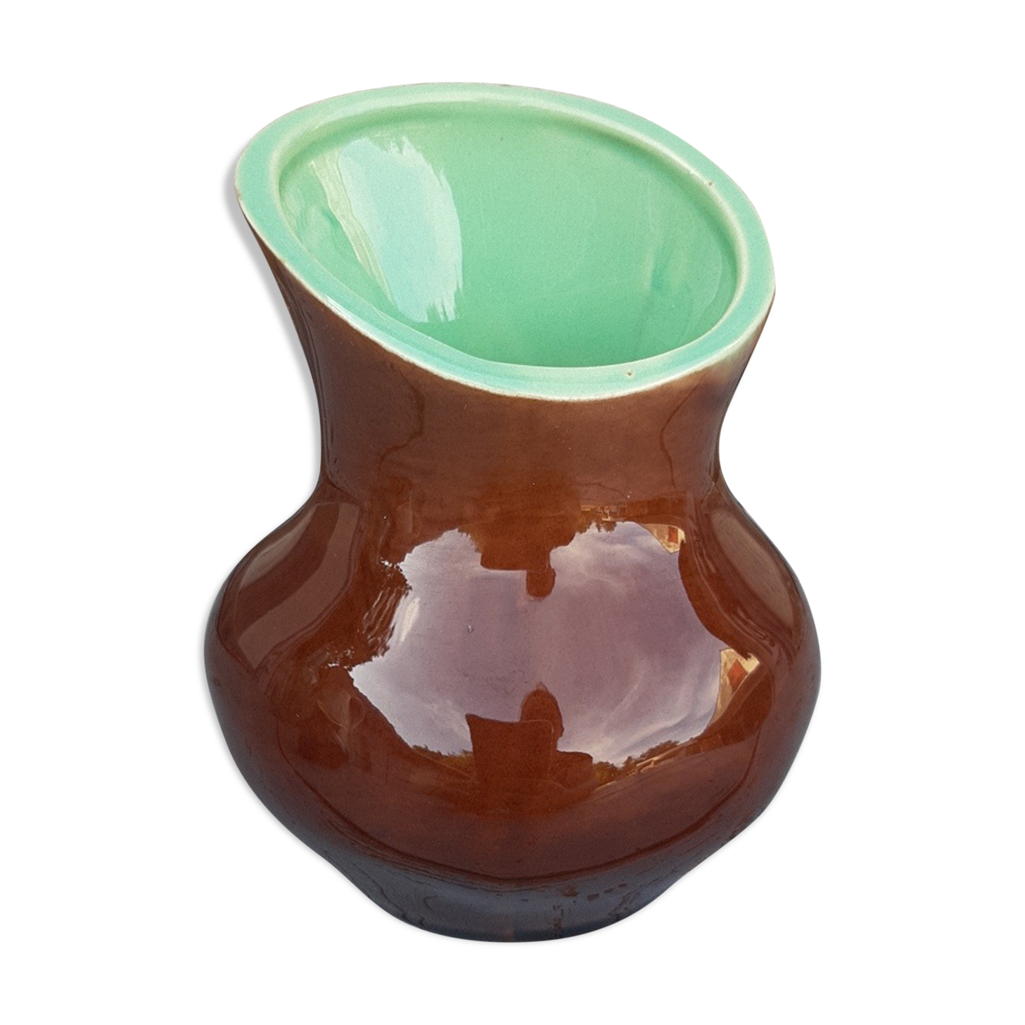 vintage ceramic vase