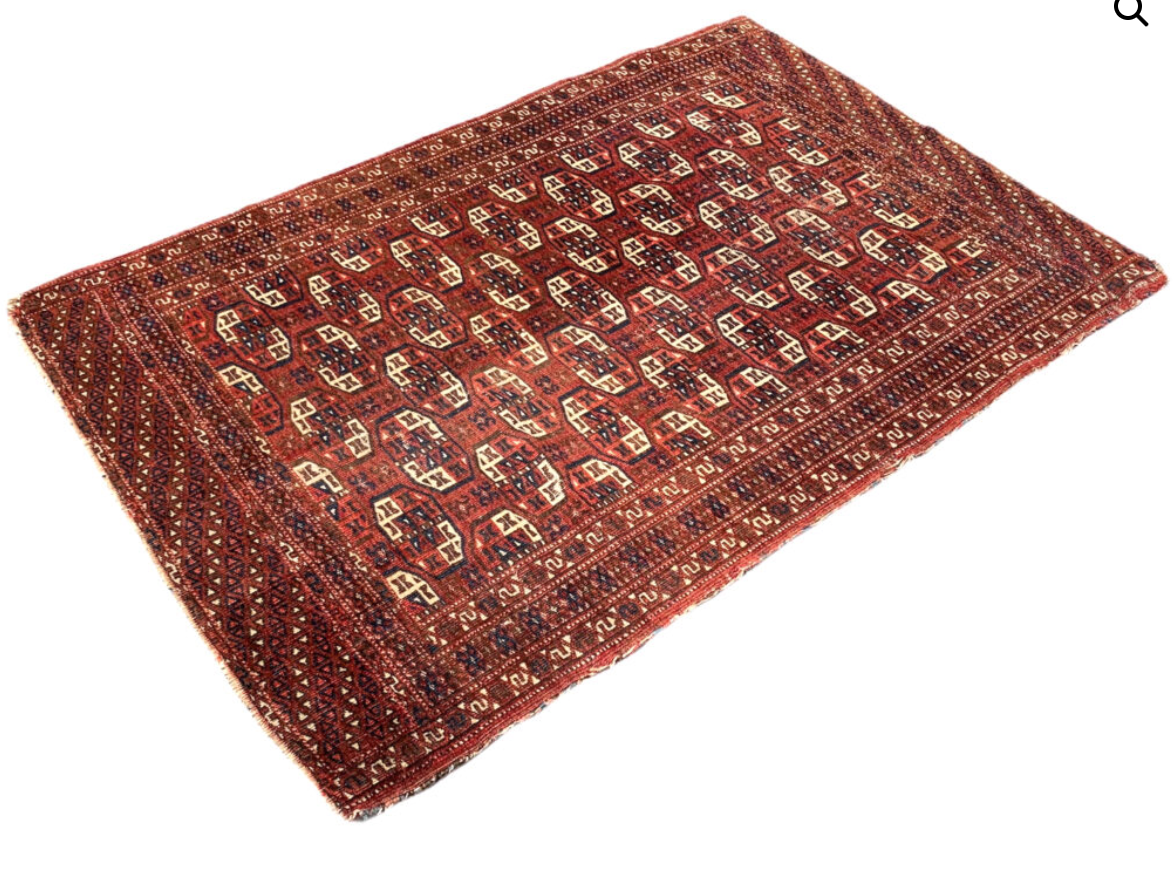 Old Turkman carpet 177x117cm