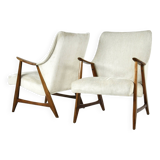 Pair of Scandinavian armchairs, 1960s