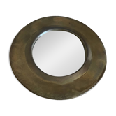 Mini brass mirror