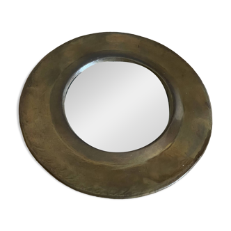 Mini miroir en laiton