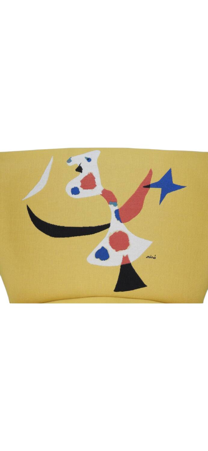 Chauffeuse Jules Pansu “Oiseau” d’après Joan Miró
