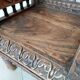 Fauteuil Ancien Pidha Rajasthan XIXeme en Palissandre
