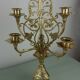 Brass altar candlesticks
