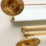 Vintage towel rack and tablet set