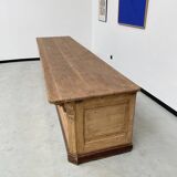 Comptoir chêne et pin XXL 350cm