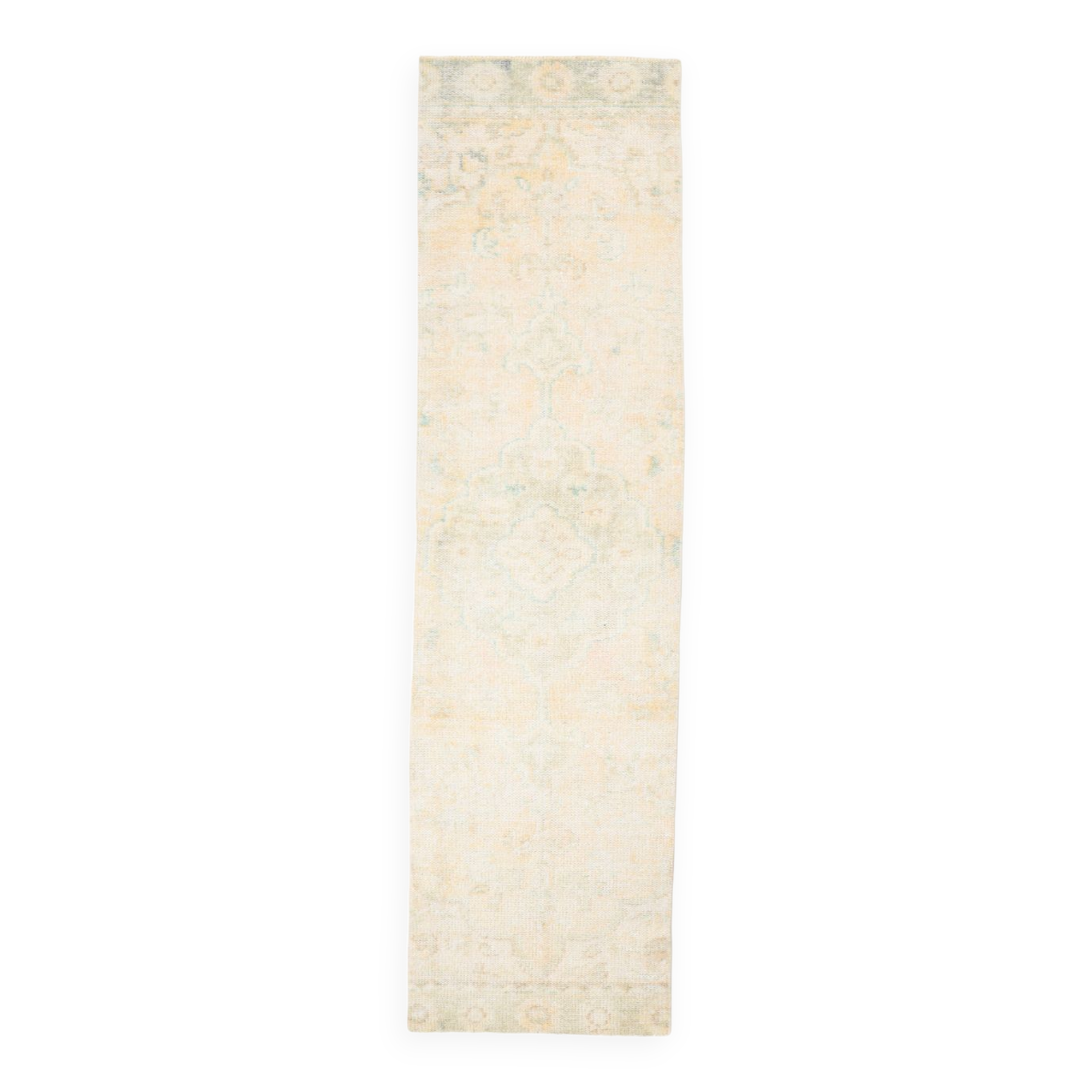 2x9 Vintage Runner Rug, 77x281Cm Rug For Hallway
