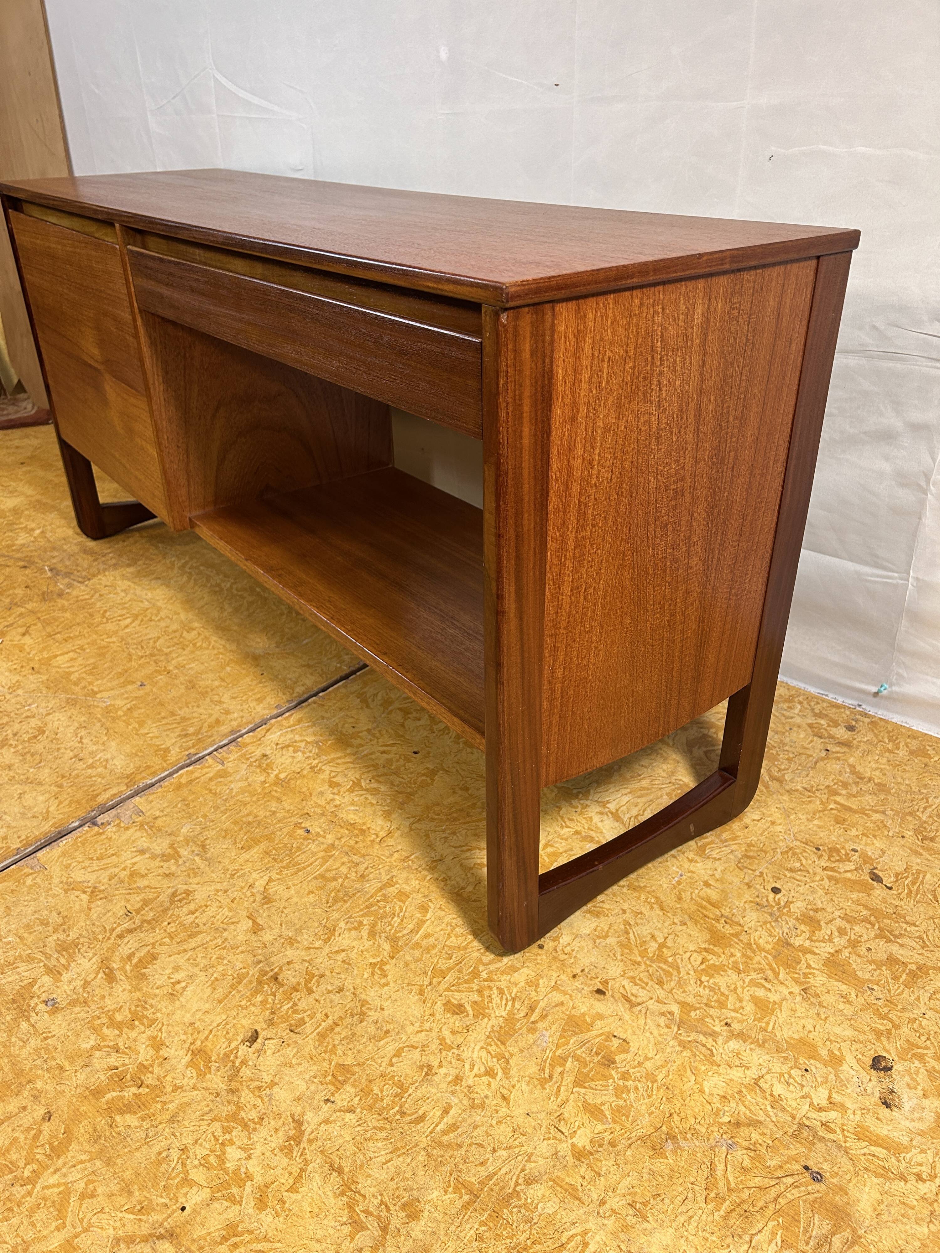 Mid-Century Retro Vintage Teak Record Cabinet by GPlan – 1960s