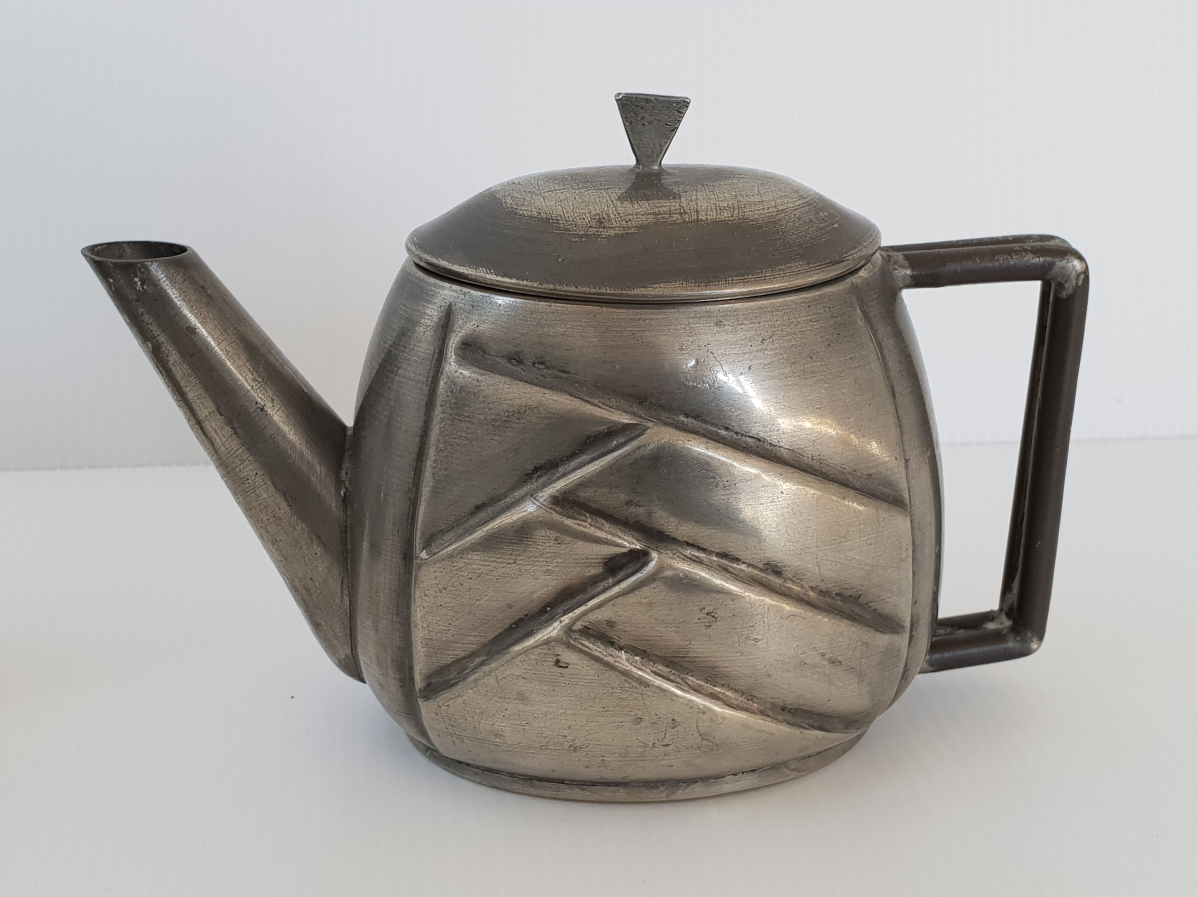 Coffee service art deco tin cuvelier