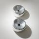 Pair of “Padina” ceiling lights by Achille Castiglioni for Flos, 1960s