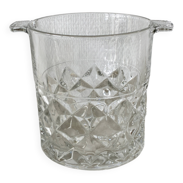 Seau à glace en cristal fabriqué en France
