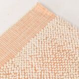 8x10 Pale Orange Beige Handmade Vintage Oushak Rug