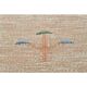 1970s Vintage Turkish Oushak Handmade Wool Cotton Orange Area Rug 173x223