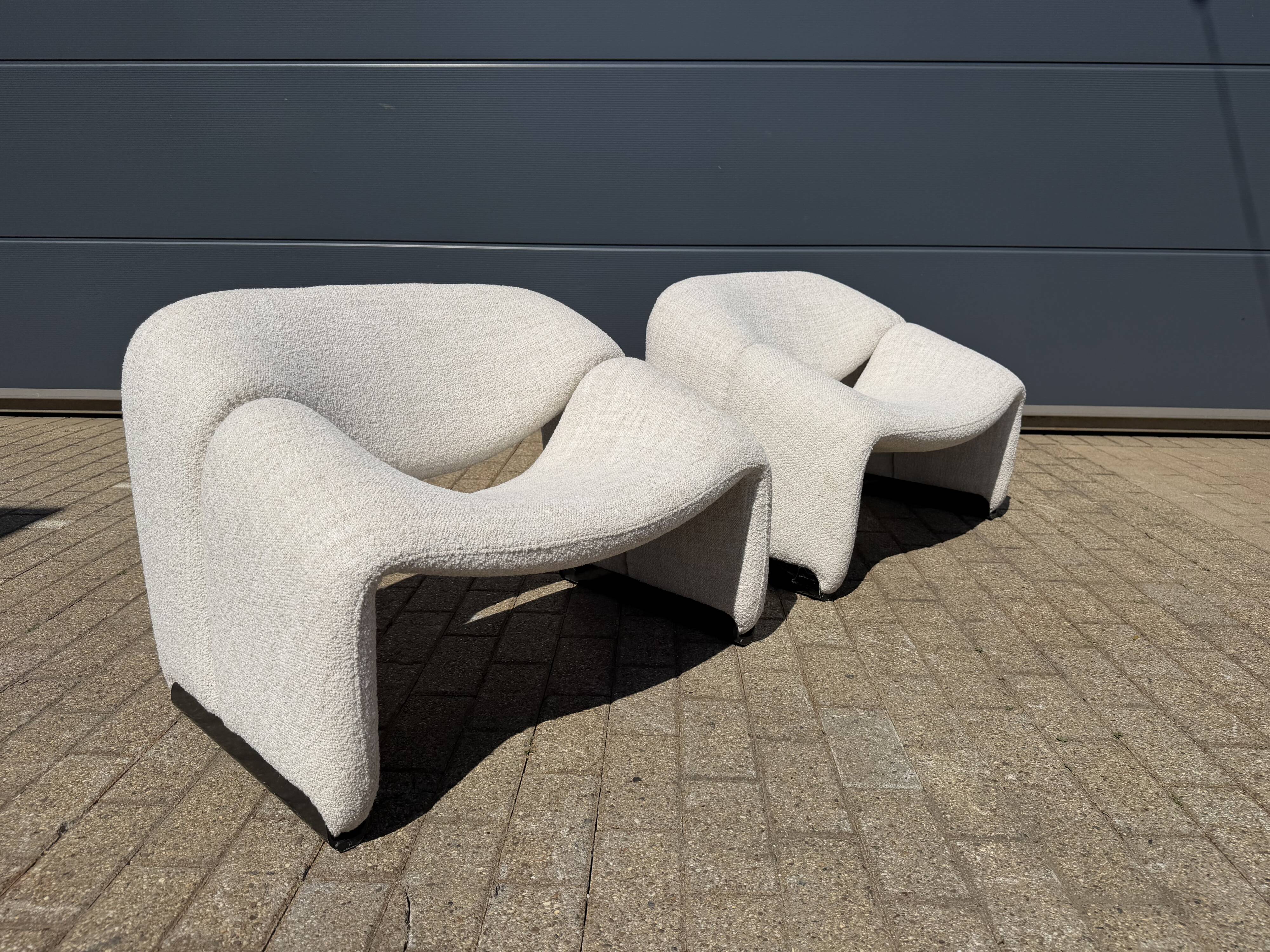 Artifort F598 Groovy armchairs in excellent condition!! Pierre Paulin