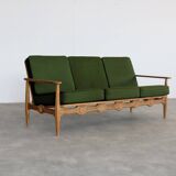 brutalist sofa | couch | 1960s | oak | Danish