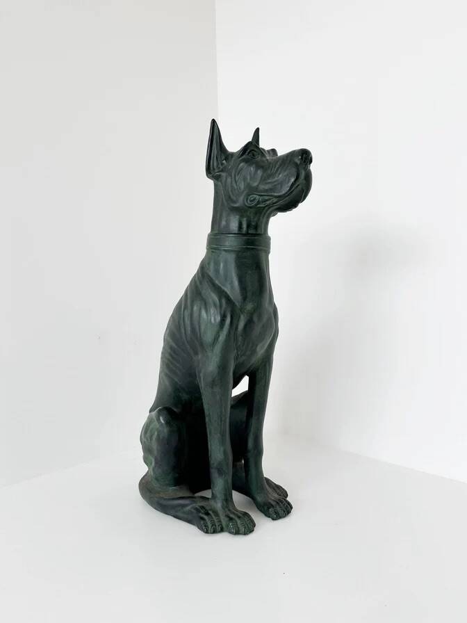 Ceramic dog
