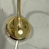 Brass flexible wall lamps, set of 2, 1960’s