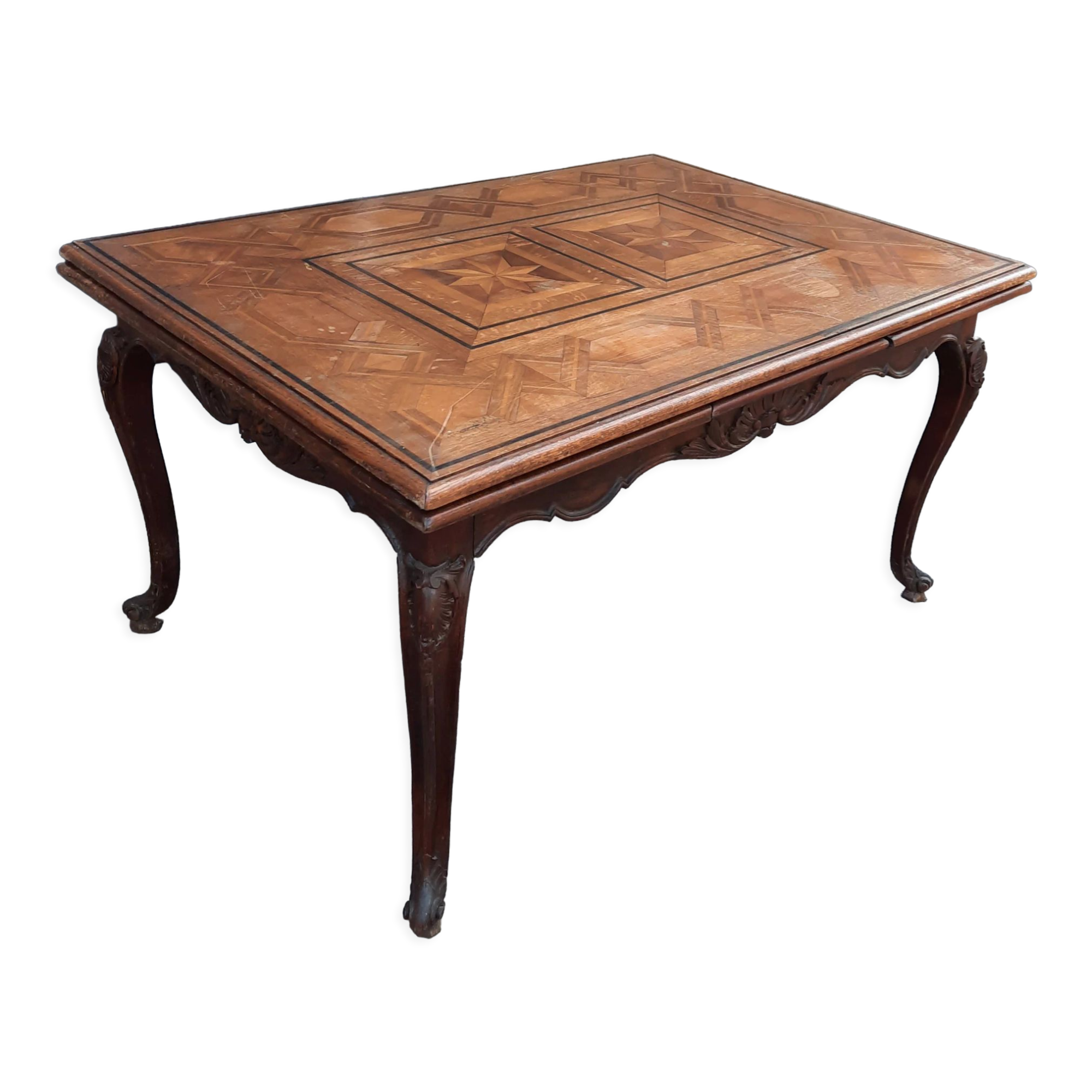 Italian table marquetry tray