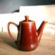 Vintage ceramic bistro teapot