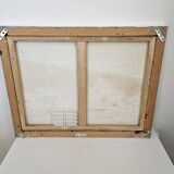 Oil on Canvas Painting of a Burgundian Village signed Blayo