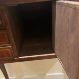 Narrow Louis Philippe walnut desk