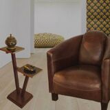 Modernist art deco saddle