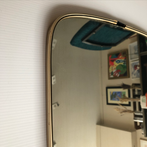 Vintage mirror mirror 77x31,5cm