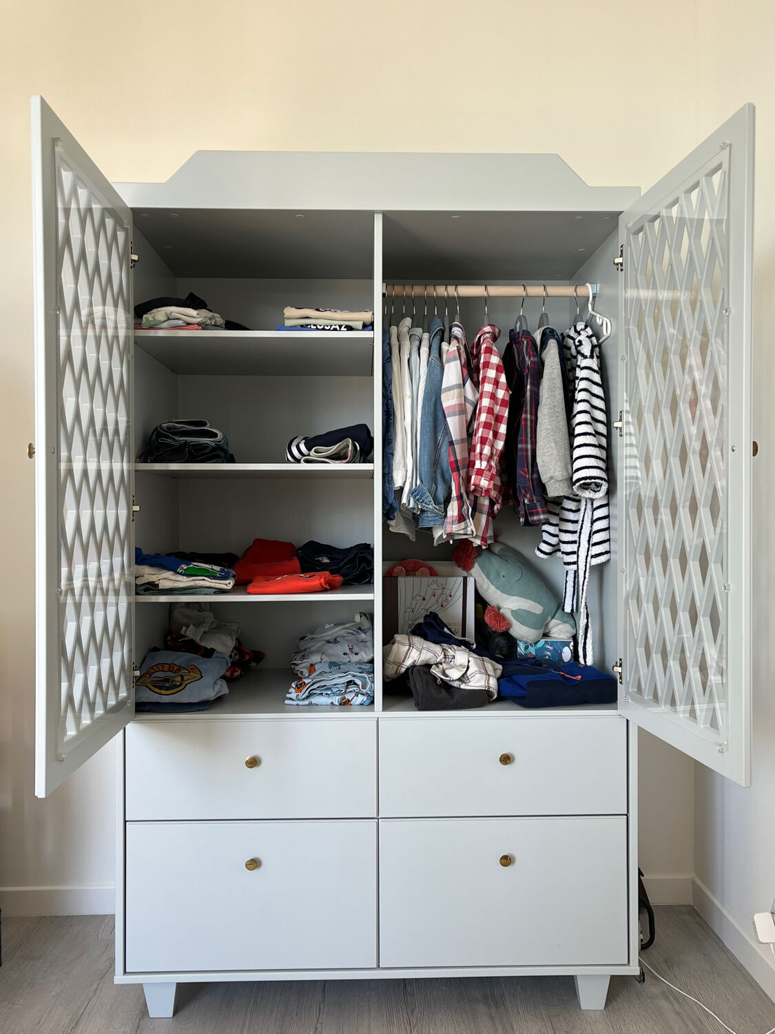 Children's wardrobe - Arlequin model - Cam Cam Copenhagen