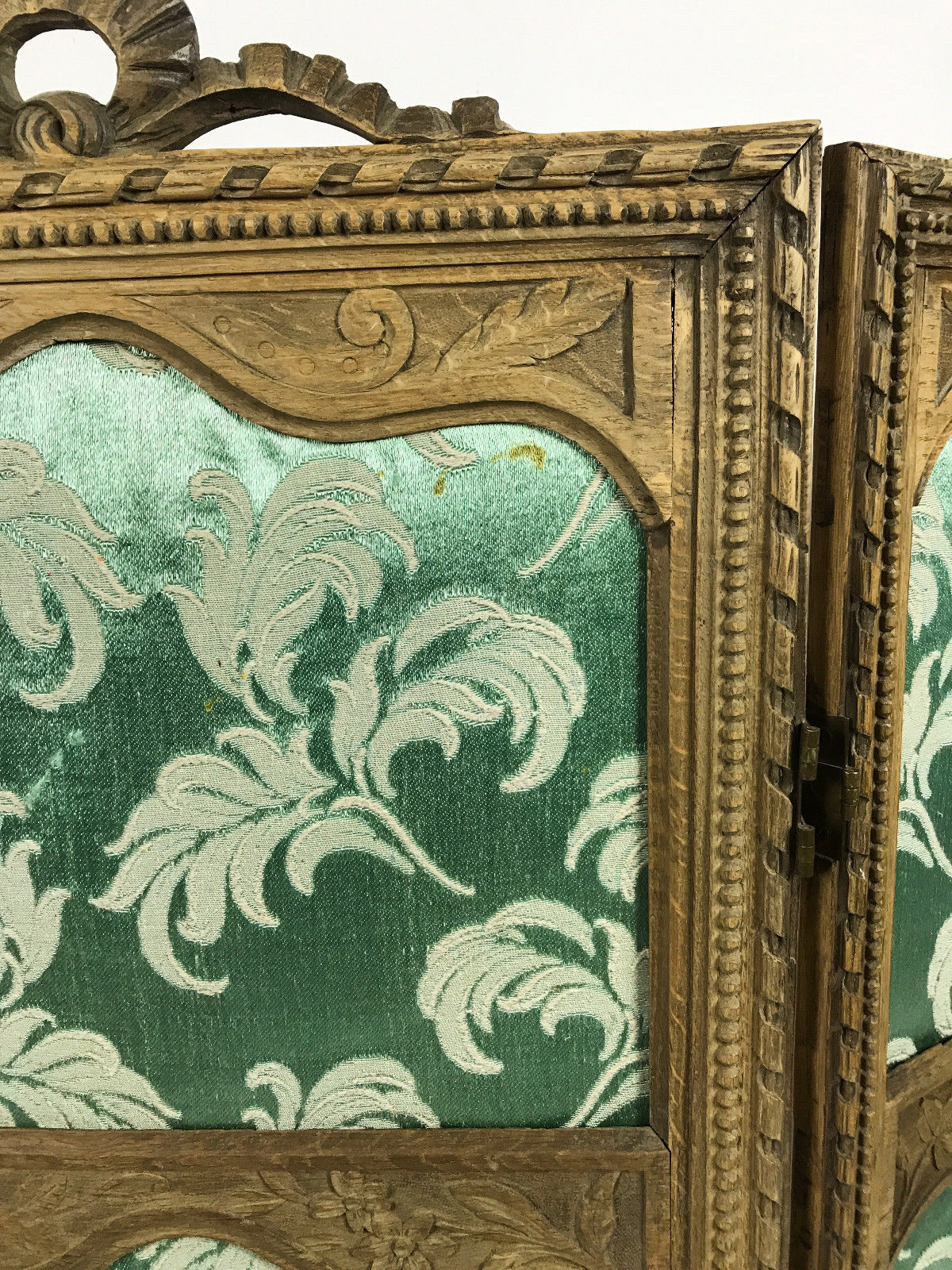 Screen 4 panels sculpe style Louis XVI era wooden 19th century